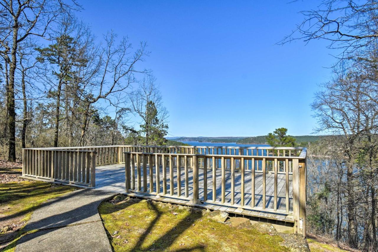 Arkansas Log Cabin Rental Near Lake Greeson! Mount Moriah 외부 사진